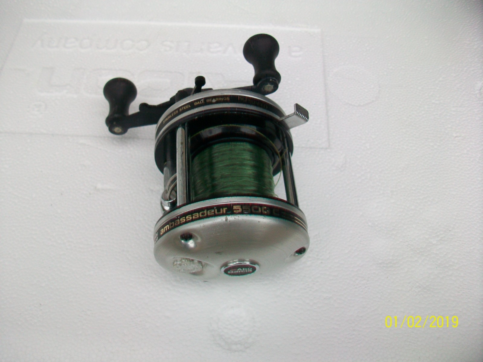 ABU GARCIA AMBASSADEUR 5500 C FISHING REEL MADE IN SWEDEN