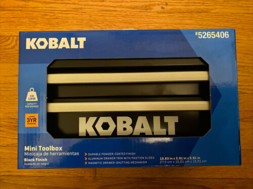 25th Anniversary Kobalt mini tool box Black