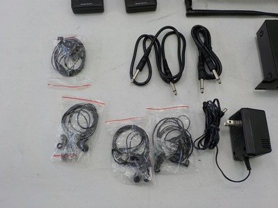 Audio2000'S AWM6306U - In-Ear Audio Monitor System with 4 receivers