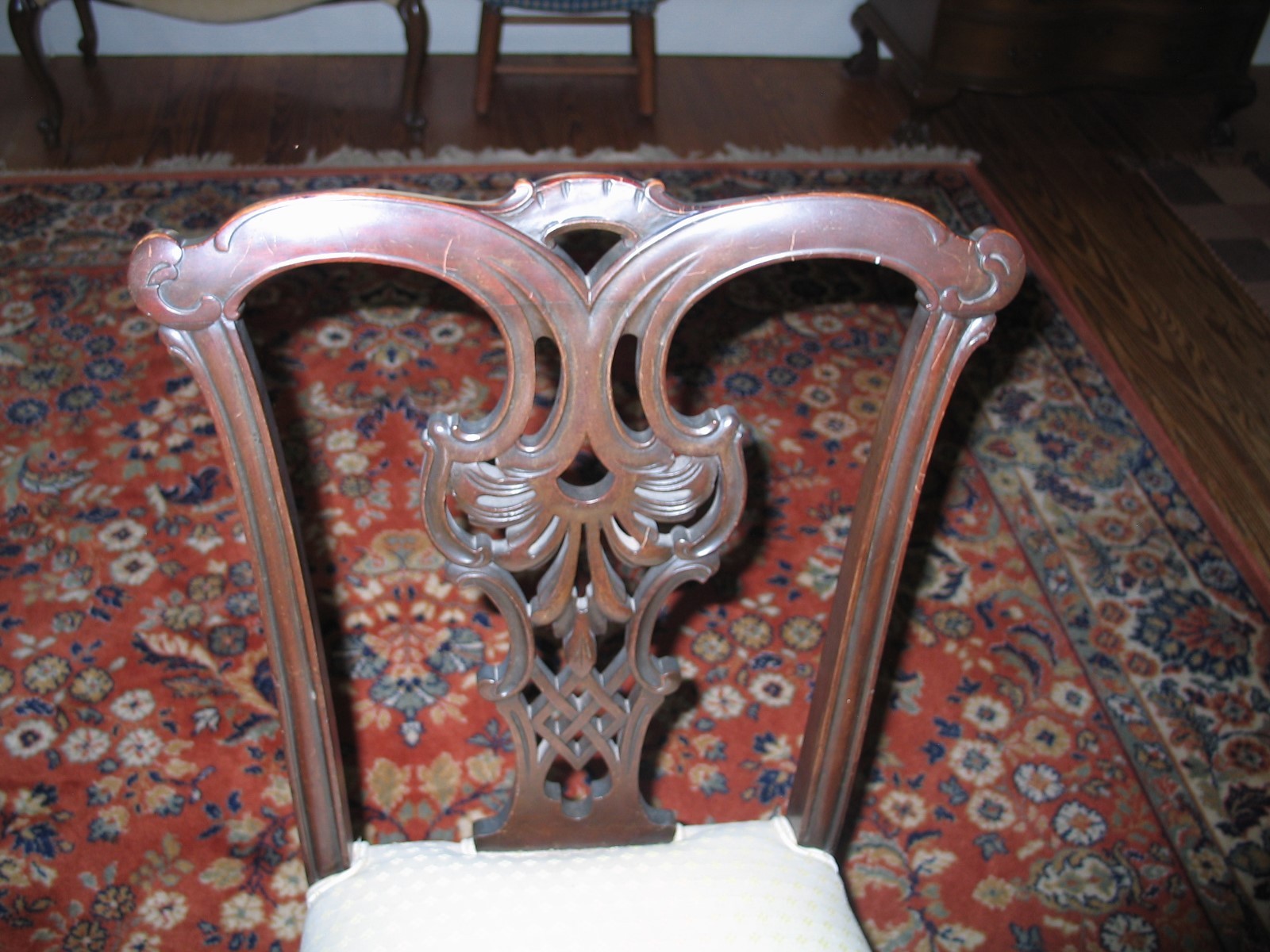 Louis XV Antique Chair 1800's