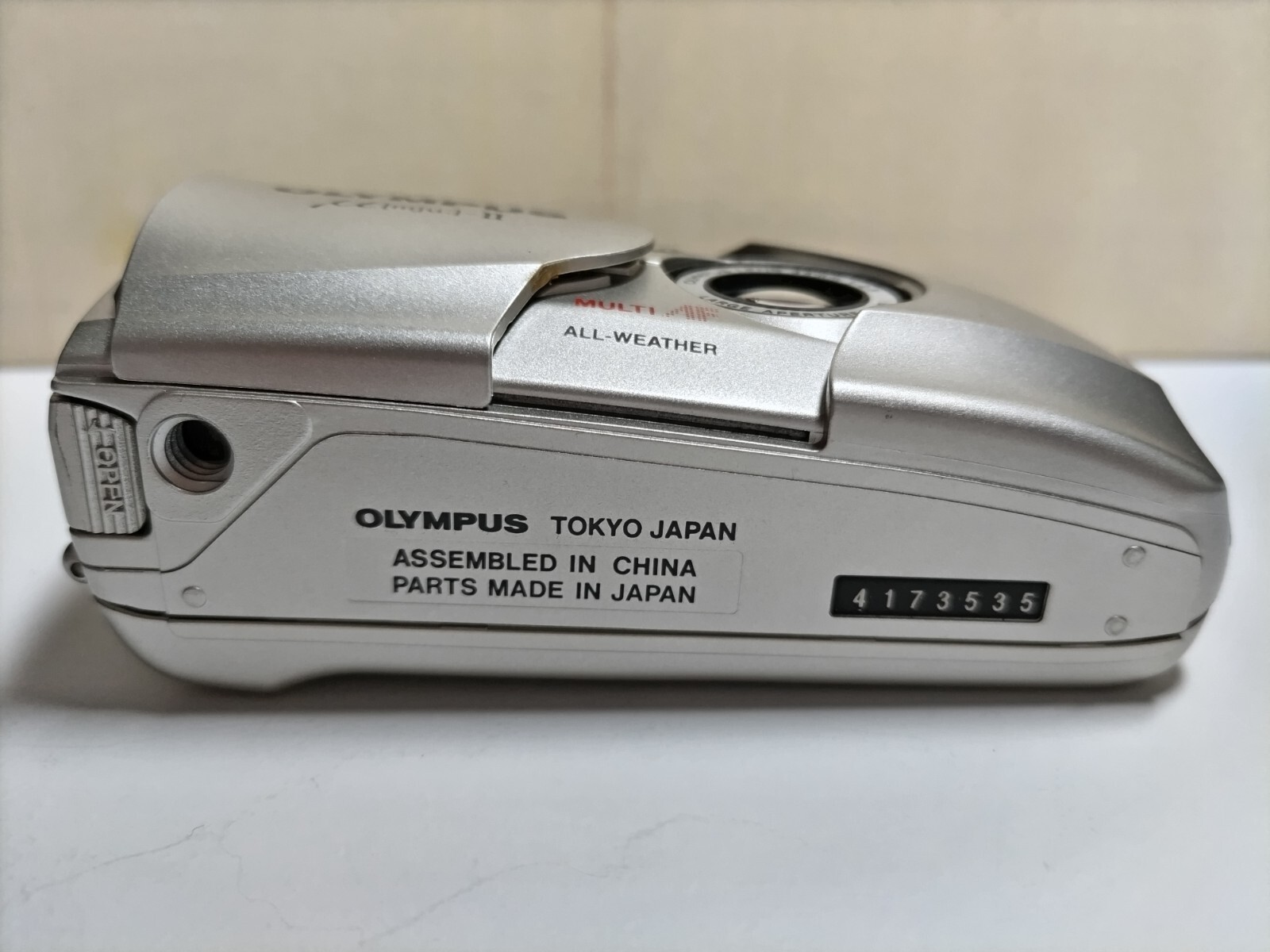【NEAR MINT】Olympus μ mju II Point & Shoot 35mm F2.8 Film Camera From Japan 【NEAR MINT】Olympus μ mju II Point & Shoot 35mm F2.8 Film Camera From Japan