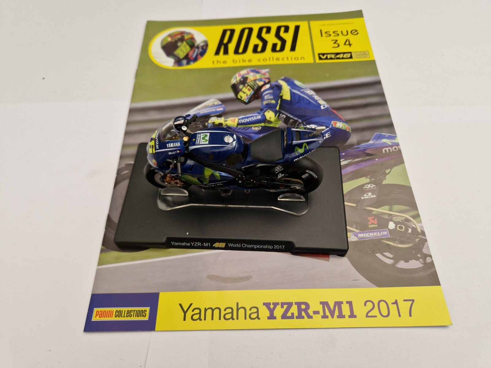 ミニチャンプス Yamaha YZR-M1 Valentino Rossi MINICHAMPS YAMAHA M1 Valentino Rossi 2004 Pre season scala 1