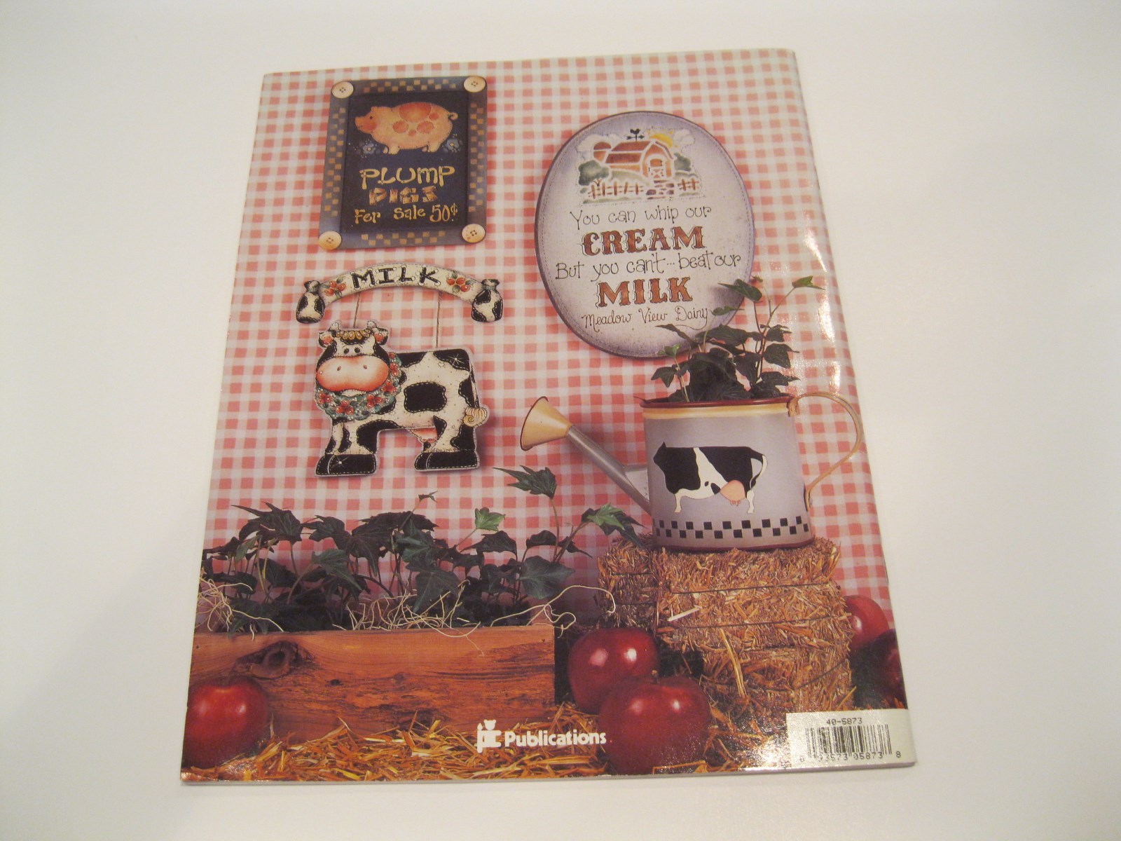 SIMPLY SLATED Painting Book by Pat Wooster + MOO OINK MOO
