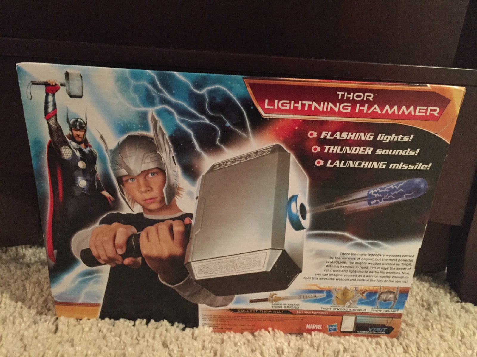 STAN LEE SIGNED MJOLNIR THOR'S HAMMER w/ WORKING LIGHTS AND SOUNDS AUTOGRAPH