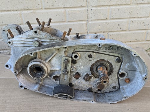 Vintage 69 XLCH Harley Ironhead Cases, Matching Belly