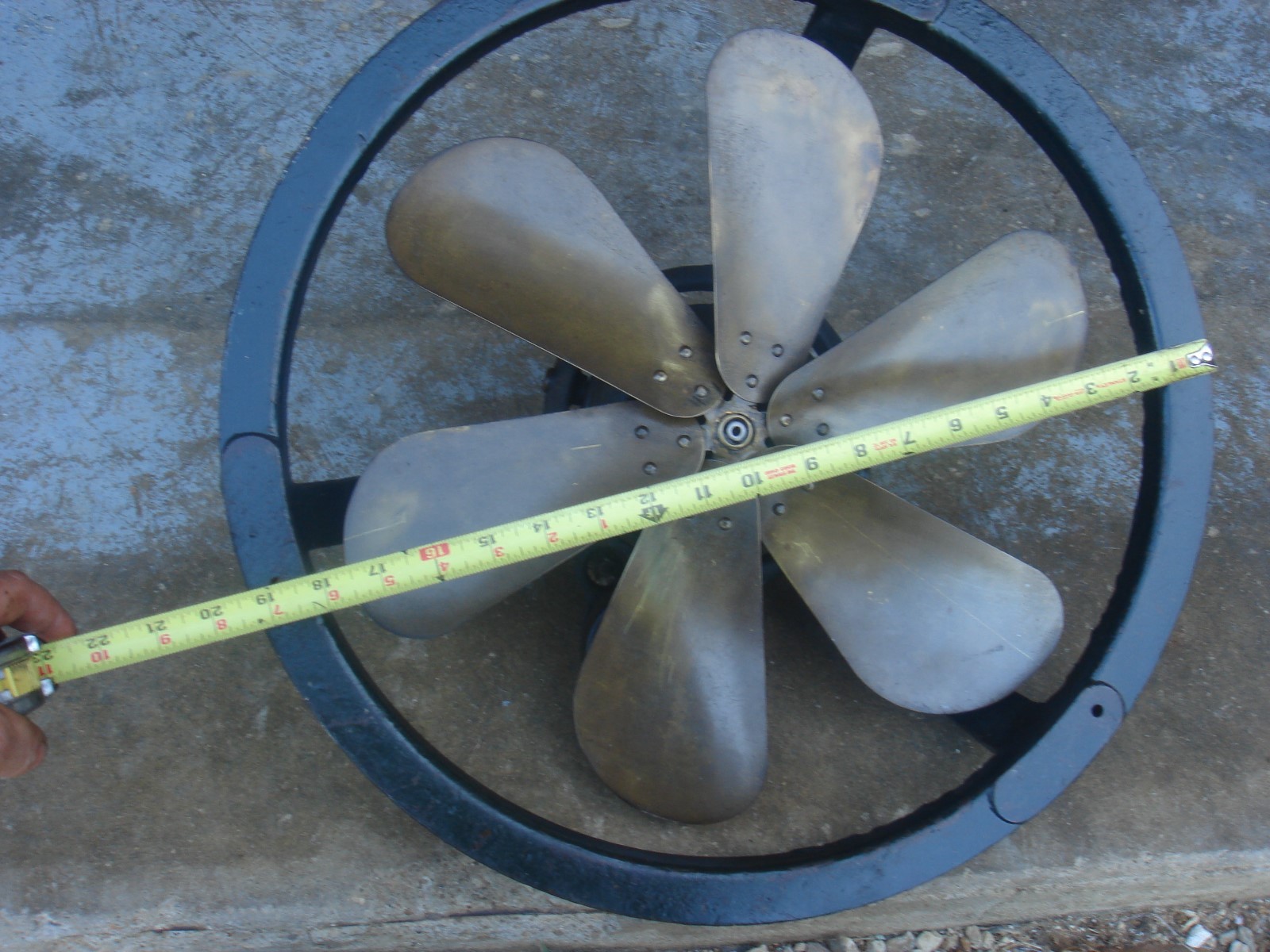 Vintage Rare Art Deco  Early 1900's G.E. 6 Wing 16