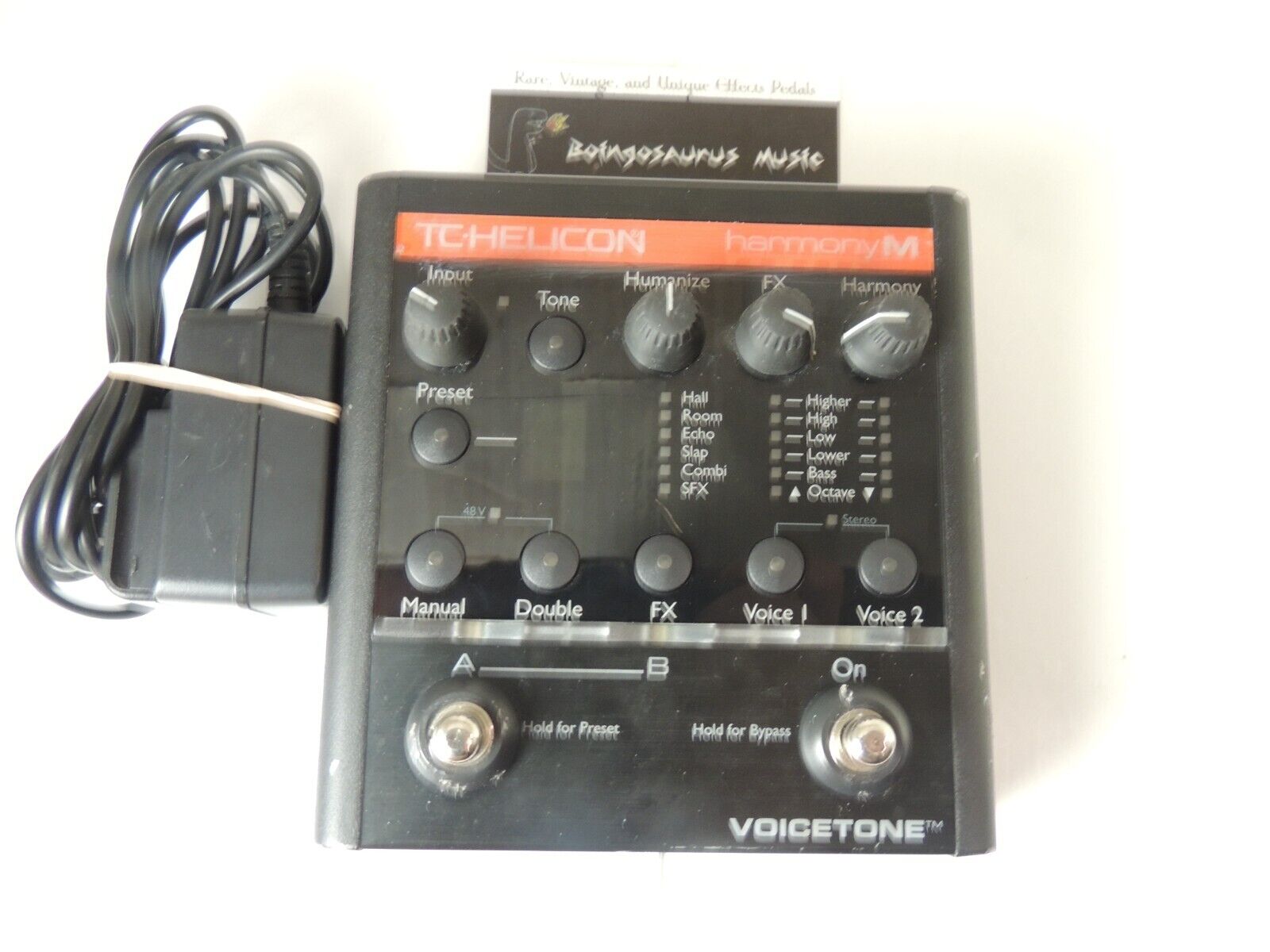 TC Helicon Voicetone Harmony M MIDI Vocal Effects Processor TC Helicon Voicetone Harmony M MIDI Vocal Effects Processor