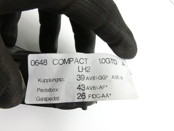 Ford C-Max II 15-19 1,0 92KW Gaspedal Gaswertgeber Pedal Ford C-Max II 15-19 09.01.2018 F1DC-9F836-AA 6PV010368-84... Bild 4