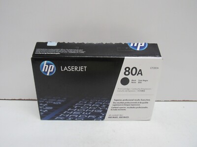 GENUINE HP CF280A (80A) TONER CARTRIDGE