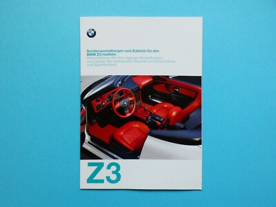 Prospekt / Katalog / Brochure - BMW Z3 Sonderausstattungen und Zubehör - 1/1997