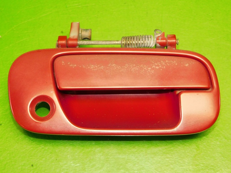 97-01 Honda Prelude OEM passenger right exterior door handle red