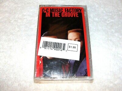 C+C Music Factory "In The Groove" Cassette Tape, 1996, SEALED/NEW!, Hard To Find