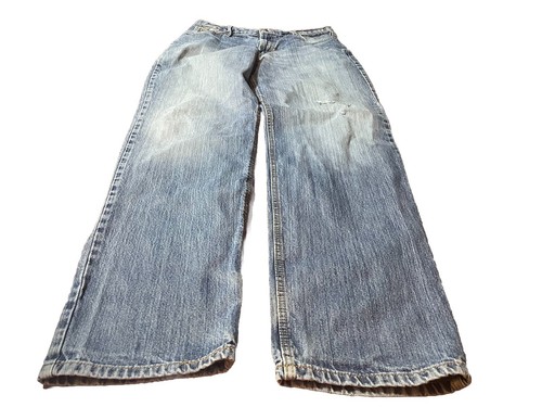 Mens Cinch Up Denim Jeans Dark Blue Wash Black Label Mens Cinch Up Denim Jeans Dark Blue Wash Black Label