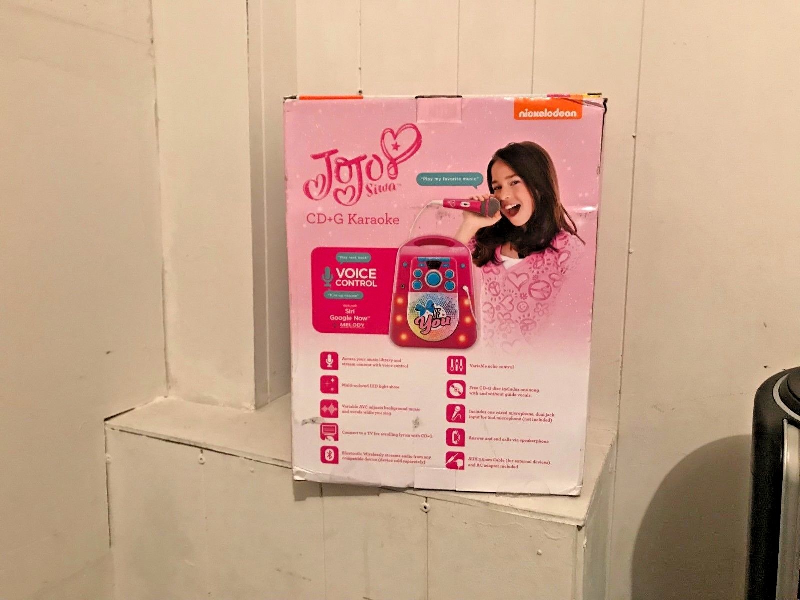 JoJo Siwa Portable Karaoke System - Pink