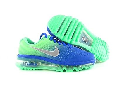 NIKE NIKE AIR MAX 2017 PARAMOUNT BLUE GREEN 851622 400 US_4.5Y UK_4 EUR 36.5