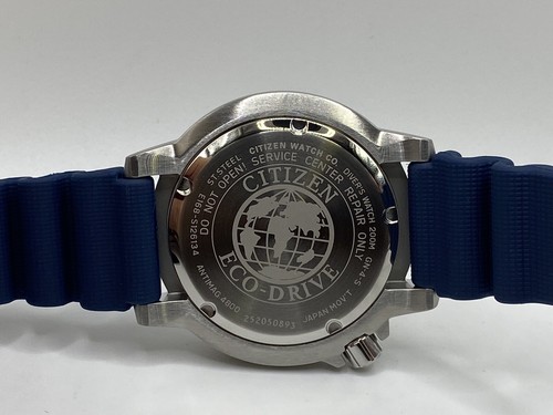 Pre-owned Citizen Eco-drive Promaster Diver Quartz, Blue. Refer Bn0151-09l. In Box