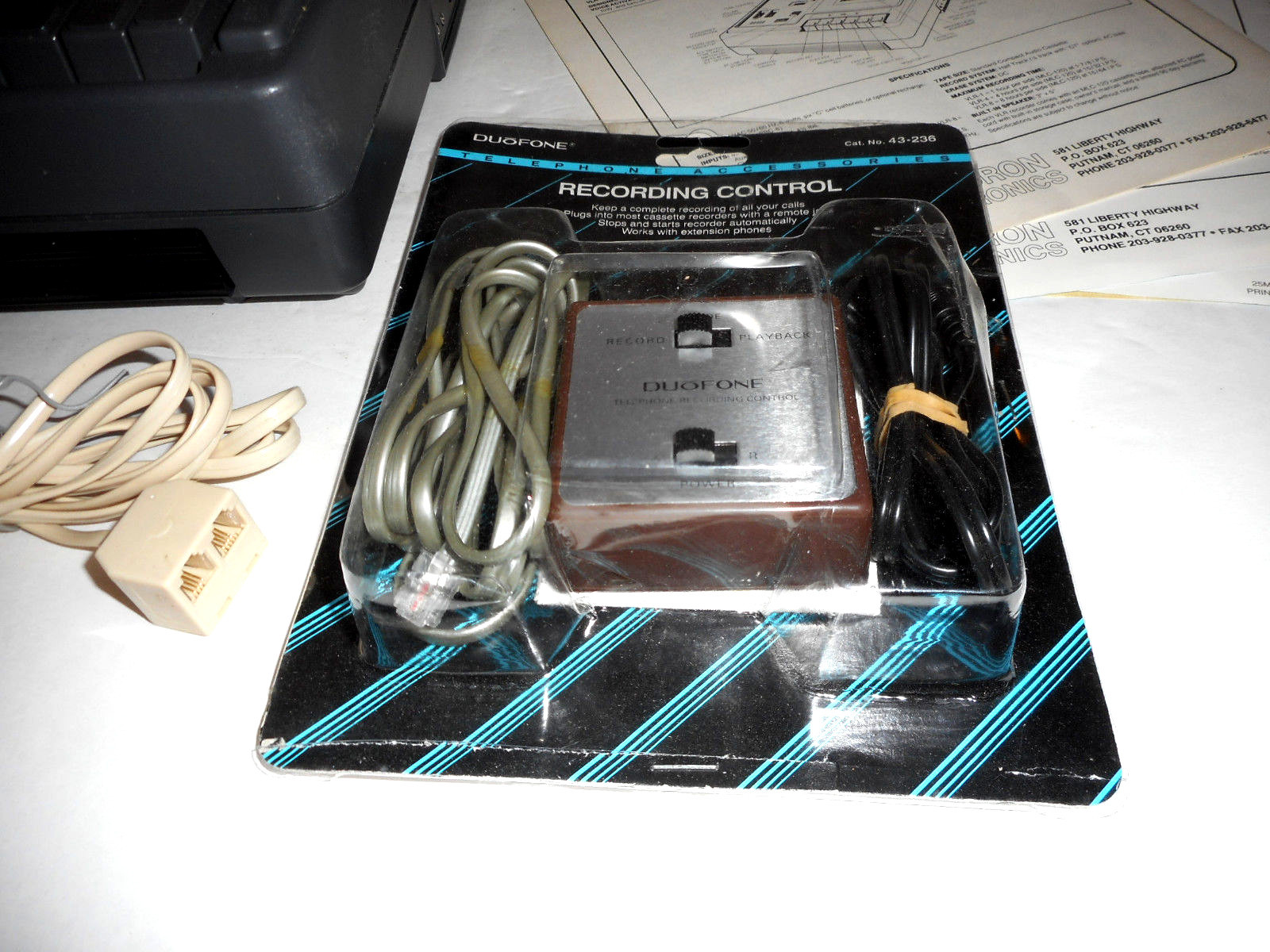 OMNICRON ELECTRONICS VOICE LOGGING RECORDER VLR-8    **LQQK**