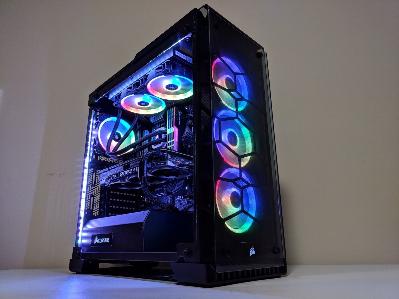 Ultimate Gaming Computer PC - i7 8700k 5.00GHZ- GTX 1080 Ti FTW - 16GB 500GB SSD Ultimate Gaming Computer PC - i7 8700k 5.00GHZ- GTX 1080 Ti FTW - 16GB 500GB SSD