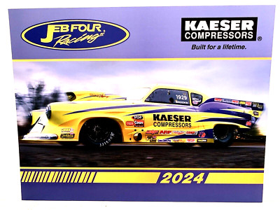 2024 JEFF BROOKS JABFOUR SUPER HENRY J KAESER TOP SPORTSMAN DRAG RACING POSTCARD