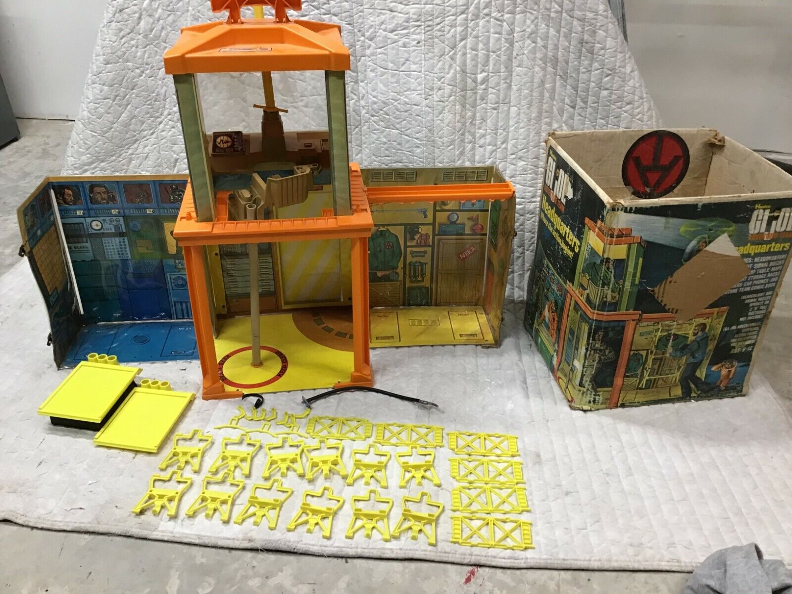 Vintage GI Joe Adventure Team Headquarters 1974 Fair Vintage GI Joe Adventure Team Headquarters 1974 Fair