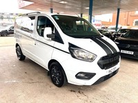 2019 Ford Transit Custom 2.0 300 EcoBlue Limited Crew Van L1 H1 Euro 6 5dr (6 Se