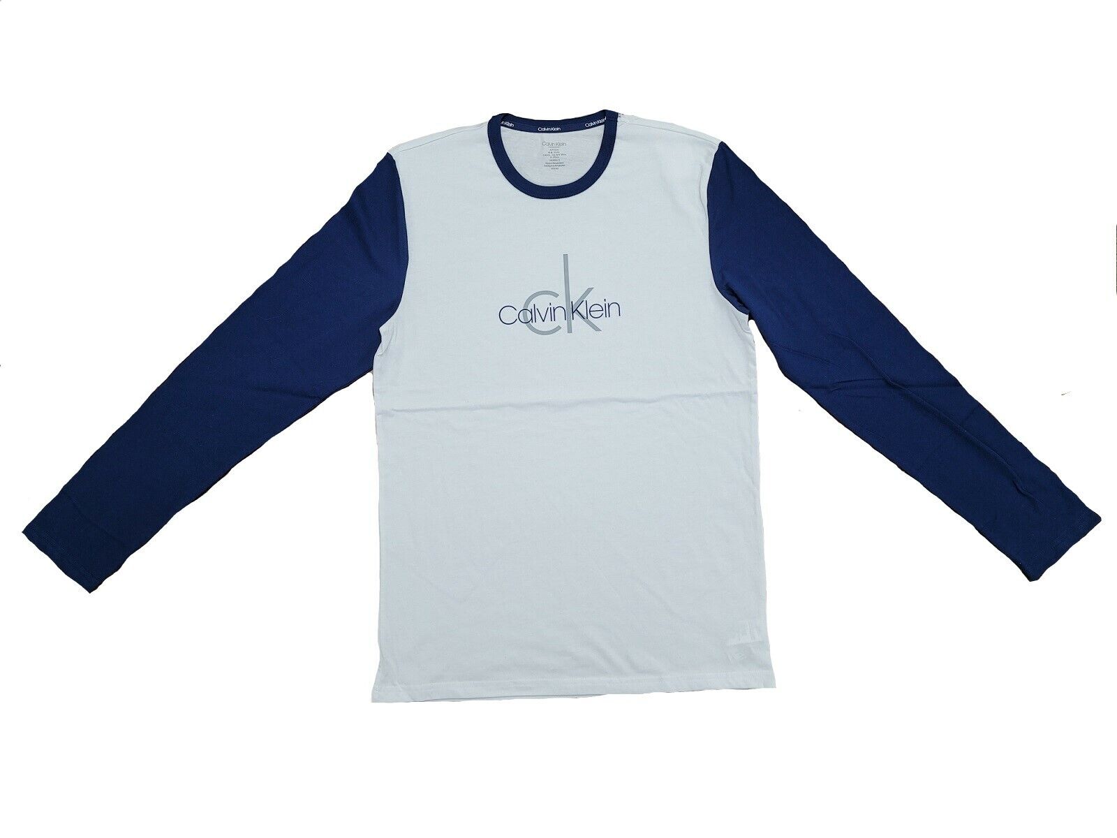 Calvin Klein Men's Long Sleeve Sleepwear Shirt - NP23050 Retail $34.00