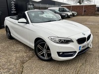 2016 BMW 2 Series 1.5 218i Sport Euro 6 (s/s) 2dr CONVERTIBLE Petrol Manual