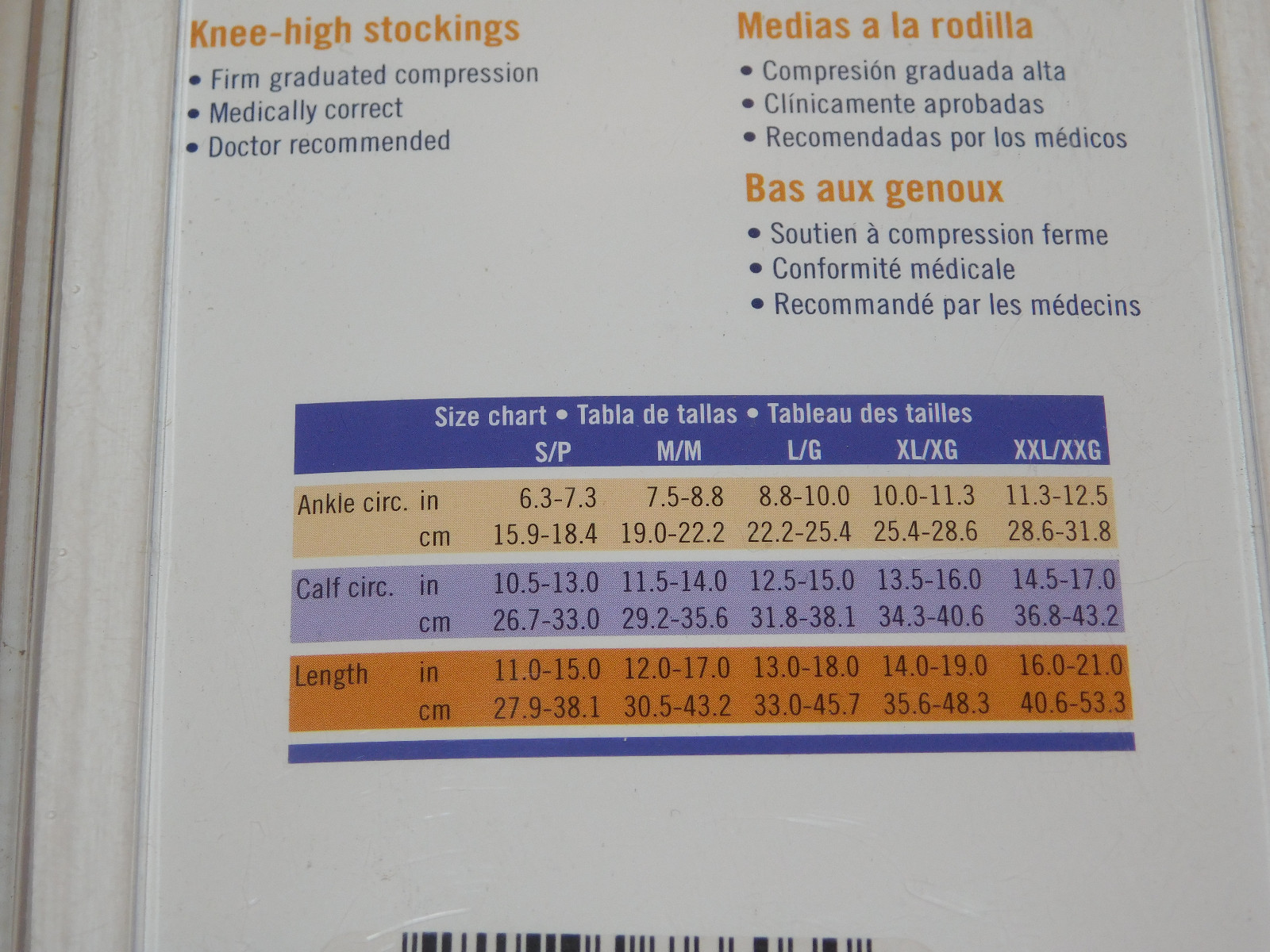 Therafirm Gradient Compression Hosiery 30-40mmhg Knee Hi CLO/Toe XXL Beige 76604