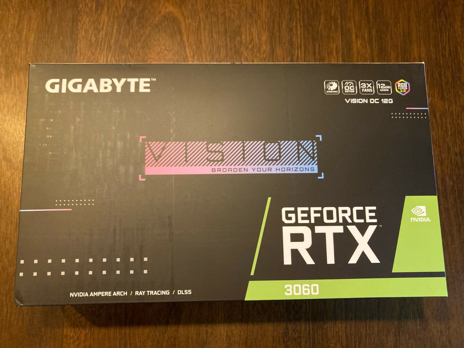 Gigabyte geforce rtx 3060 vision oc 12g Gigabyte geforce rtx 3060 vision oc 12g