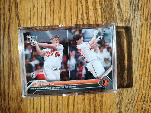 20) 2023 TOPPS NOW RC #557 ADLEY RUTSCHMAN BALTIMORE ORIOLES