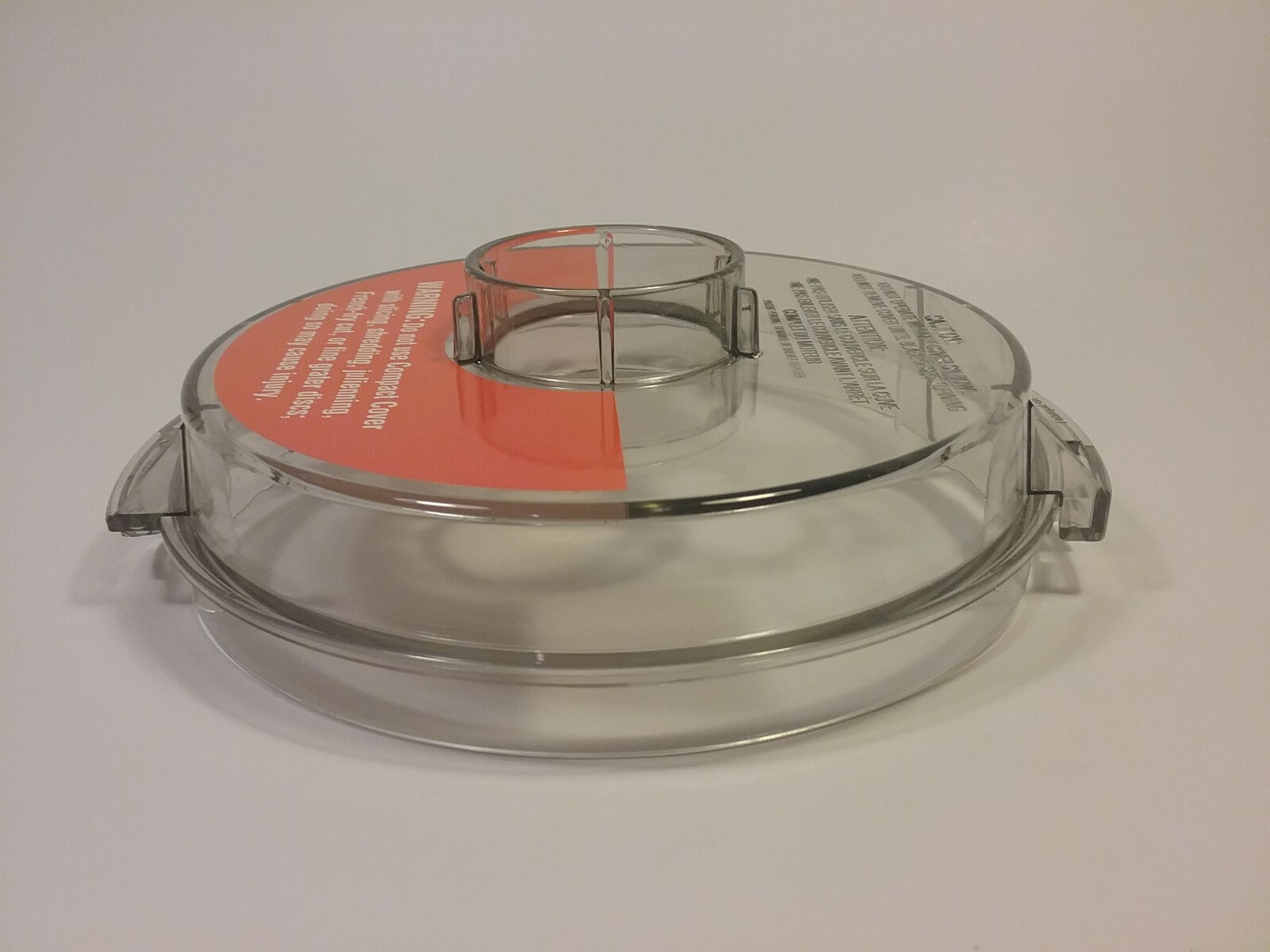 Cuisinart Food Processor Series 8 DLC-806GTX Flat Cover Lid Only Replacement