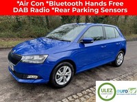2021 Skoda Fabia 1.0MPI SE 5 DOOR PETROL HATCHBACK IN BLUE EURO 6 HATCHBACK Petr