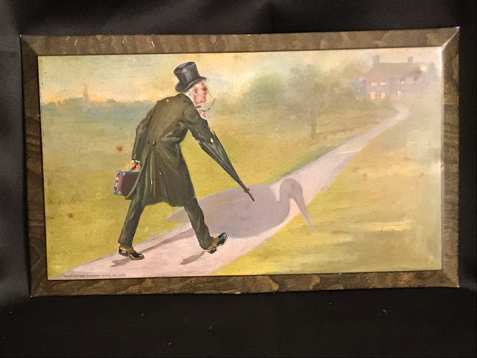 PRE-PROHIBITION 1915 ANHEUSER-BUSCH MALT NUTRINE TIN LITHOGRAPH SIGNS DOCTORS