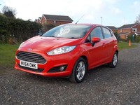 2014 Ford Fiesta 1.25 Zetec Euro 5 5dr HATCHBACK Petrol Manual