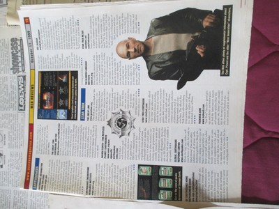 10 RARE VINTAGE STAR TREK NEWSPAPER CLIPPINGS 1994-1999