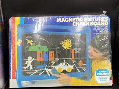 NOS 1980 CHILD GUIDANCE MAGNETIC PICTURES CHALKBOARD #51003