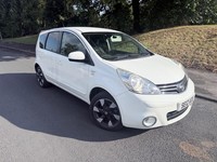 2012 Nissan Note 1.4 N-Tec+ 5dr MPV Petrol Manual