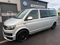 2019 VOLKSWAGEN TRANSPORTER T6 TDI 8 SEAT SHUTTLE LWB IN REFLEX SILVER - EURO