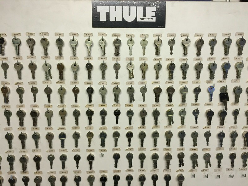 Thule SchlÃ¼Ssel ErsatzschlÃ¼Ssel F. Dachbox FahrradtrÃ¤Ger Etc. N*** N089 N231 Etc