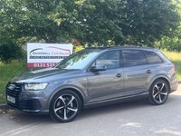 2018 AUDI Q7 3.0 TDI V6 BLACK EDITION QUATTRO EURO 6 + SERVICE HISTORY + PANROOF