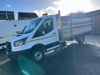 2022 Ford Transit 350 L4 13FT ALLOY DROPSIDE IDEAL SCAFFOLDING TRUCK EURO 6 Drop
