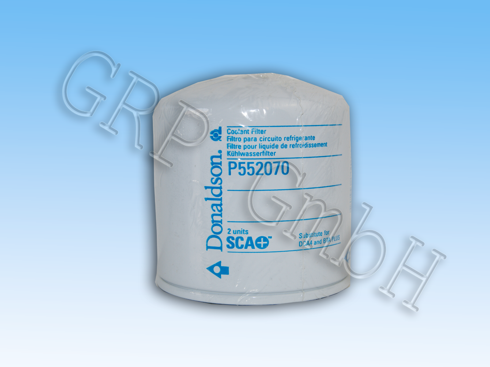 Kühlmittelfilter Donaldson P552070, SW1607, WE 2070