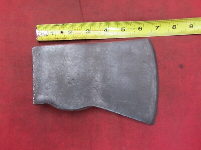 VTG ANTIQUE UNMARKED JERSEY ROCKAWAY PATTERN 3 lb 0 oz AXE HEAD LUMBERJACK TOOL