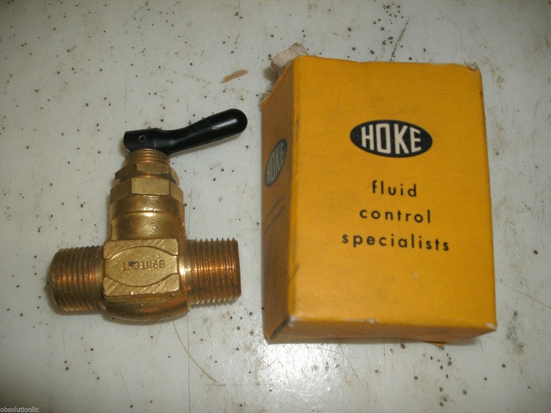 HOKE 1531M6B 3/8" GLOBE VALVE BRASS