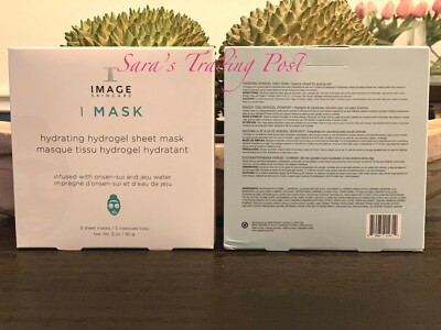 (1) I IMAGE MASK Hydrating Hydrogel SHEET MASK - 5 Masks Pack +    Exp. 9/2022