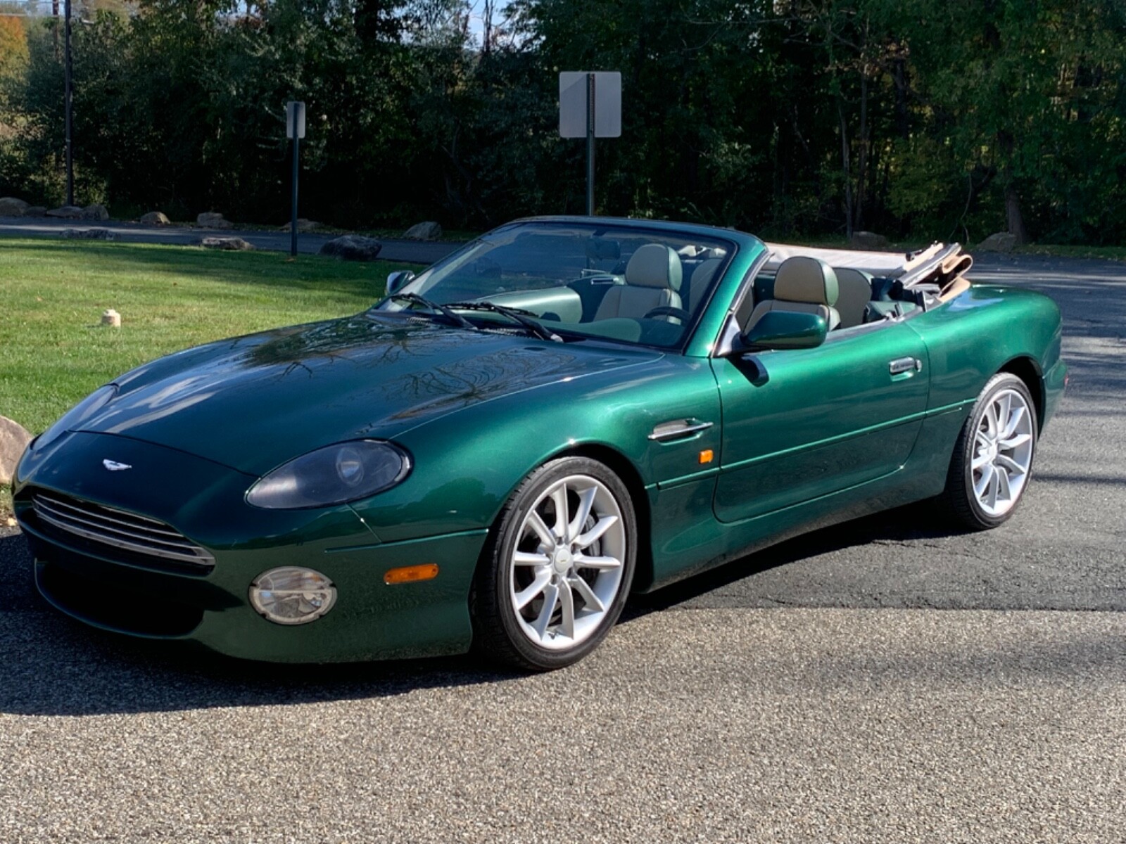 2001 Aston Martin Db7 Convertible Volante Manual Transmission Fresh Paint