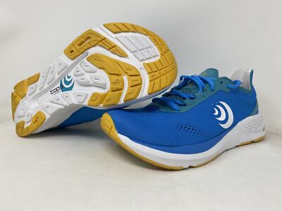 

Женские кроссовки Topo Cyclone, небесно-золотой, 8 B Medium США, Sky/gold