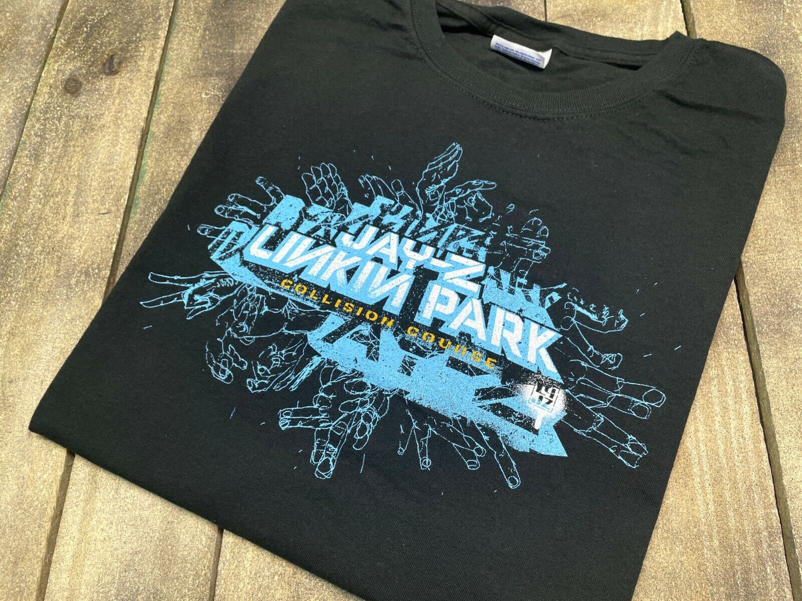 XL vtg LINKIN PARK JAY Z collision course t shirt * rap nu XL vtg LINKIN PARK JAY Z collision course t shirt * rap nu