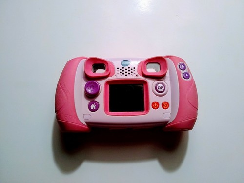 VTECH Kidizoom Camera Connect In Pink Flowers Children Kids USED