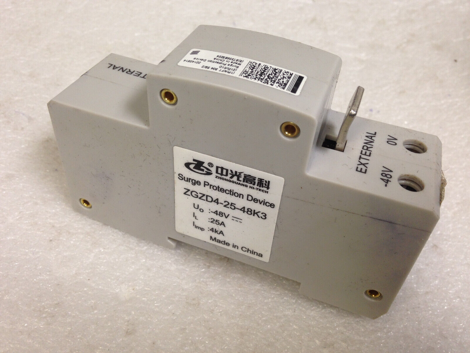 Zhongguang ZGZD4-25-48K3 Ericsson Surge Protection Device Zhongguang ZGZD4-25-48K3 Ericsson Surge Protection Device